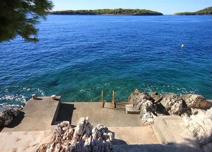 公寓 By The Sea Prizba, Korcula - 176 普瑞兹巴